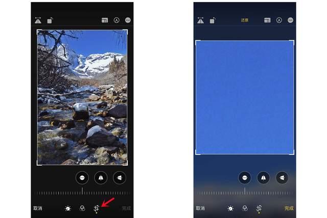 龙港苹果手机维修分享iPhone手机如何使用裁剪功能隐藏照片 