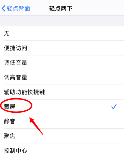 龙港苹果手机维修分享iPhone12如何启用双击截屏 
